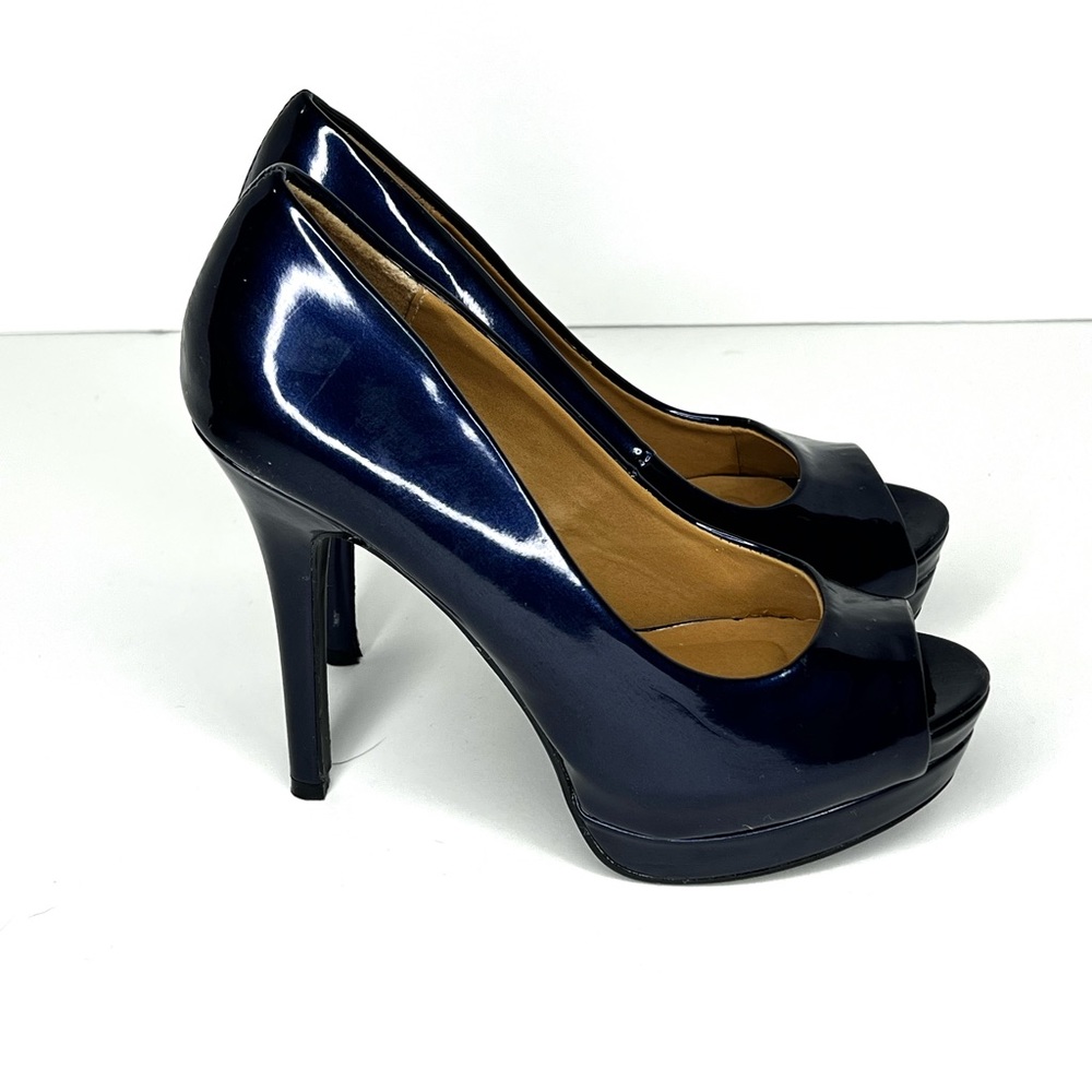 Navy 5 inch heels